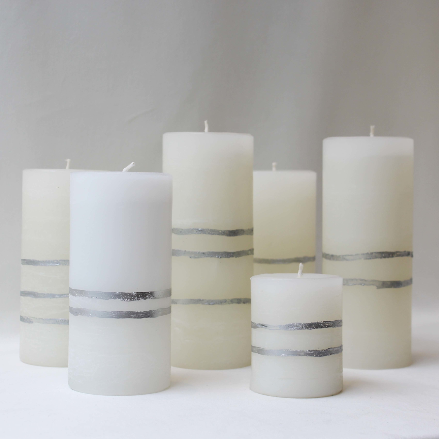 Bougies Artisanales Lot De 3 Aromasenses - Sel, Ruda, Laurier - 20cm - Ésotérisme Protection Environnement Bougies
