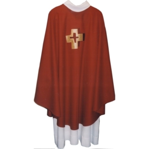 Chasuble rouge