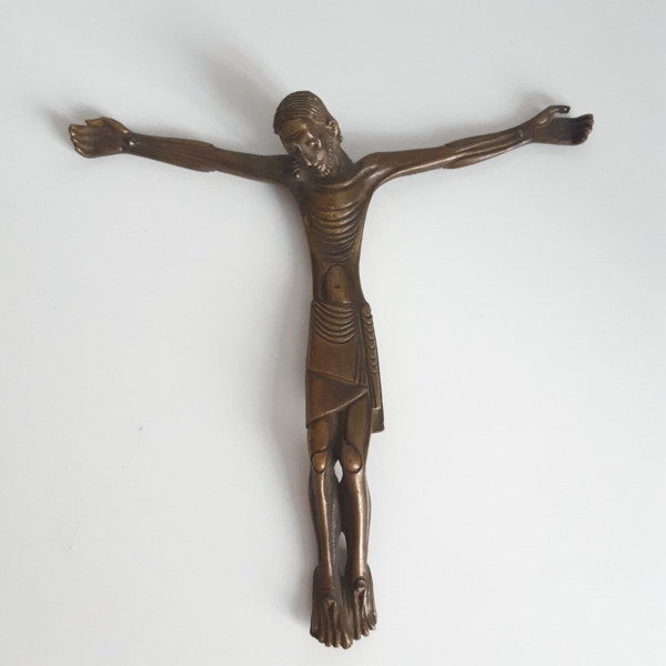 Christ en Croix avec pagne JLRucki 127 17 cm